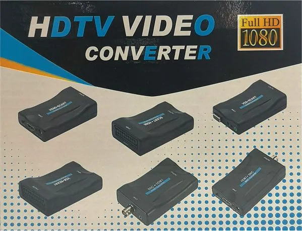 Αντάπτορας SCART σε HDMI CAB-H152, 10.2Gbps, NTSC & PAL, μαύρος — εικόνα 3