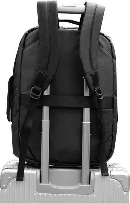 ARCTIC HUNTER τσάντα πλάτης 1500346 με θήκη laptop 15.6", 15L, μαύρη — εικόνα 5