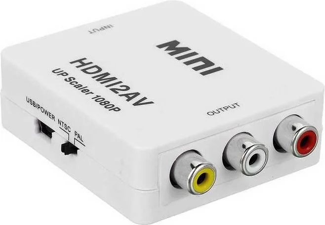 POWERTECH HD Video Converter CAB-H082 από HDMI σε 3x RCA, Full HD — εικόνα 2