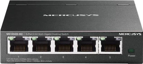 MERCUSYS desktop switch MS105GS-M2, 5x 2.5Gbps θύρες, UN/1.0 — εικόνα 2