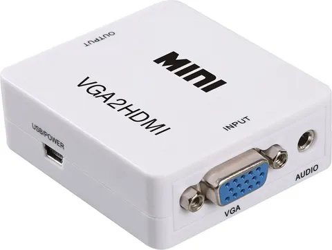 POWERTECH Video Converter VGA & 3.5mm Audio σε HDMI CAB-H107, Full HD