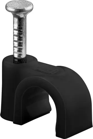 GOOBAY ρόκα στήριξης καλωδίων 64679, 6mm, μαύρο, 100τμχ