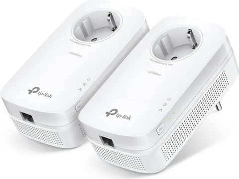 TP-LINK Passthrough Powerline Starter Kit TL-PA8010P, AV1300, Ver: 3.0