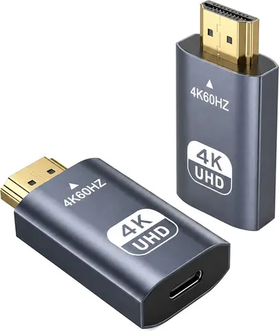 POWERTECH αντάπτορας HDMI σε USB-C CAB-UC104, 4K/60Hz, γκρι