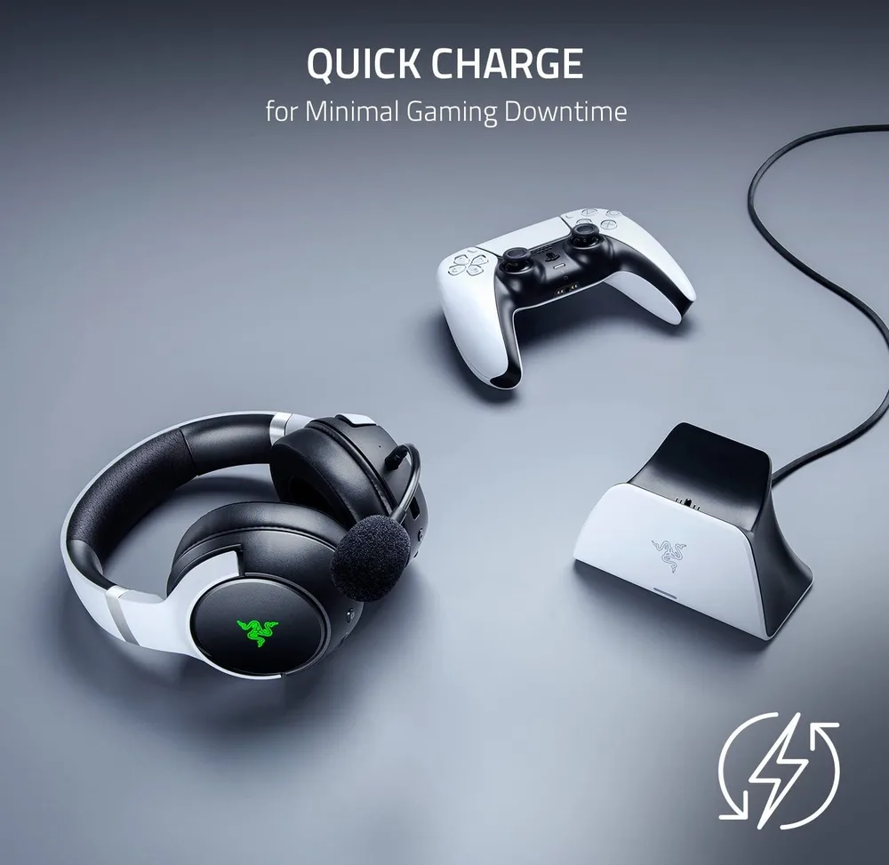 Razer Universal Quick Charging Stand for PlayStation 5 - White — εικόνα 8