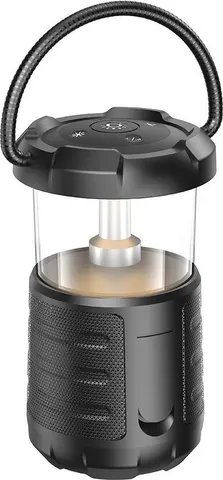 XO F49 φορητό ΔΙΠΛΟ ηχείο Bluetooth, με ΛΑΜΠΑ, 15W, μαύρο