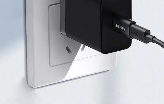 BASEUS Ingenuity Series, αντάπτορας OTG, USB ΣΕ Type-C, ΜΑΥΡΟΣ — εικόνα 3