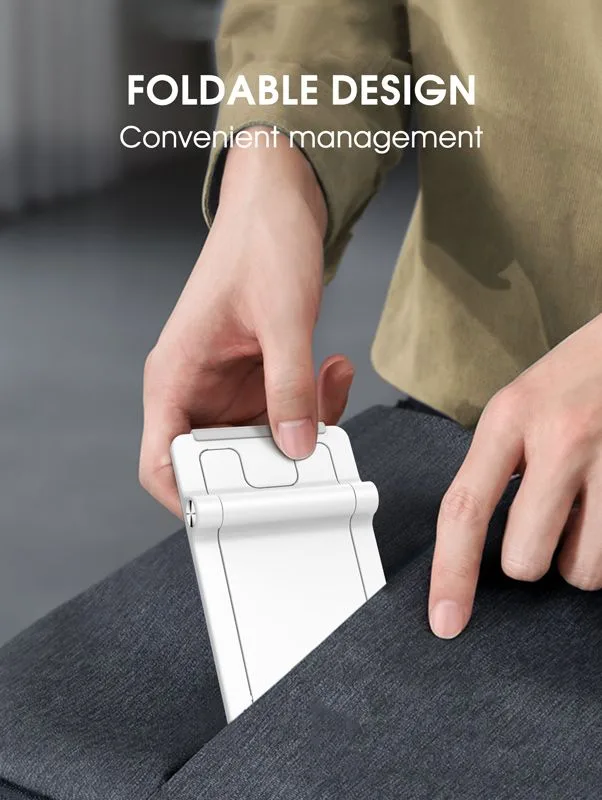 LDNIO βάση smartphone MG06, foldable, 4.7-7.2", λευκή — εικόνα 5
