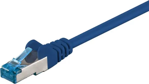 GOOBAY καλώδιο δικτύου 93812, CAT 6A S/FTP, 500 MHz, Copper, 5m, μπλε