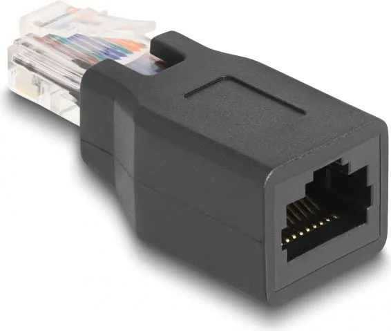 POWERTECH αντάπτορας RJ45/RJ48/RJ50 CAB-N325, 10P/10C pin out 1:1, μαύρο — εικόνα 2