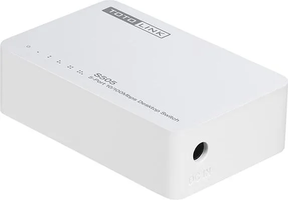 TOTOLINK 5-Port 10/100Mbps Desktop Switch. — εικόνα 2