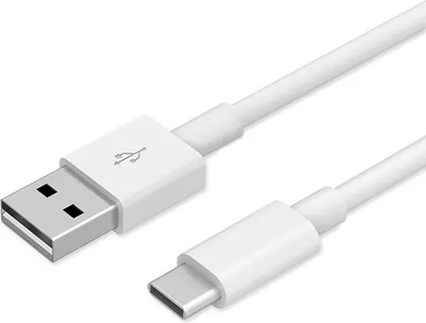 POWERTECH καλώδιο USB σε USB-C CAB-UC010, 1m, λευκό