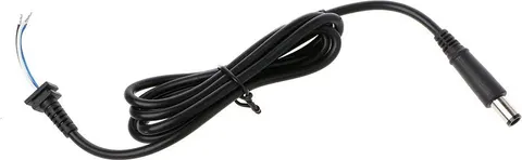 POWERTECH Καλώδιο τροφοδοτικού 3x 0.75mm, DC 7.4x5.0mm, CCA, 1.8m, μαύρο