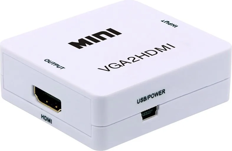 POWERTECH Video Converter VGA & 3.5mm Audio σε HDMI CAB-H107, Full HD — εικόνα 3