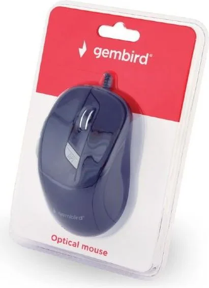 GEMBIRD ενσύρματο ποντίκι, MUS-4B-02, μαύρο — εικόνα 4
