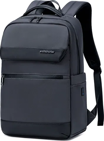 ARCTIC HUNTER τσάντα πλάτης B00671 με θήκη laptop 15.6", 16L, γκρι