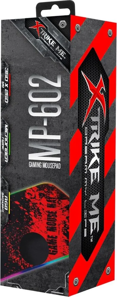Xtrike Mousepad με Backlight MP-602, 350x250 mm — εικόνα 4