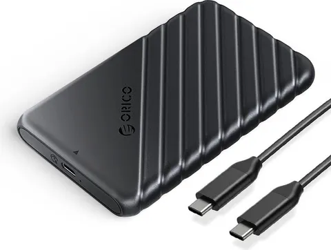 ORICO θήκη για 2.5" SATA HDD/SSD 25PW1C-C3, 5Gbps, μαύρη