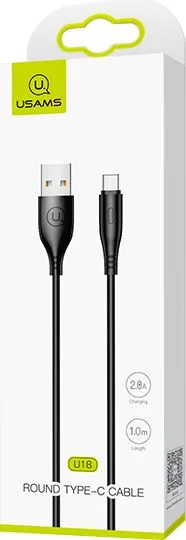 USAMS καλώδιο USB-C σε USB US-SJ267, 2A, 1m, μαύρο — εικόνα 3