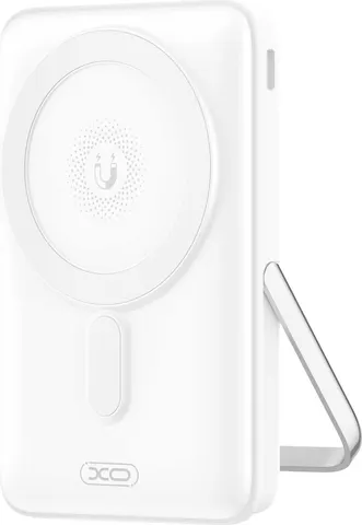 XO PR233 ασύρματο Powerbank 15W + PD30W Fast Charging, Magsafe, 10000mAh , λευκό