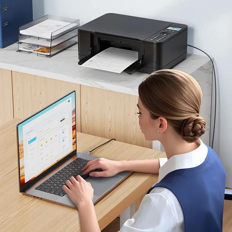 CABLETIME καλώδιο USB σε USB Type B CT-AMBM1, 480Mbps, 5m, μαύρο — εικόνα 3