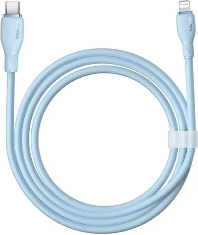 BASEUS Pudding, καλώδιο φόρτισης, Type-C ΣΕ Lightning, 2m, 20W, μπλε