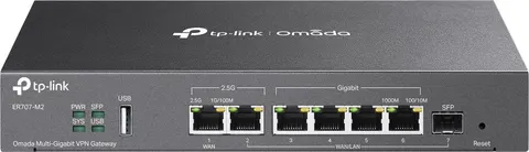 TP-LINK multi-gigabit VPN router ER707-M2, 6x Ethernet port & 1x SFP port, έως 2.5Gbps, Ver. 1.20
