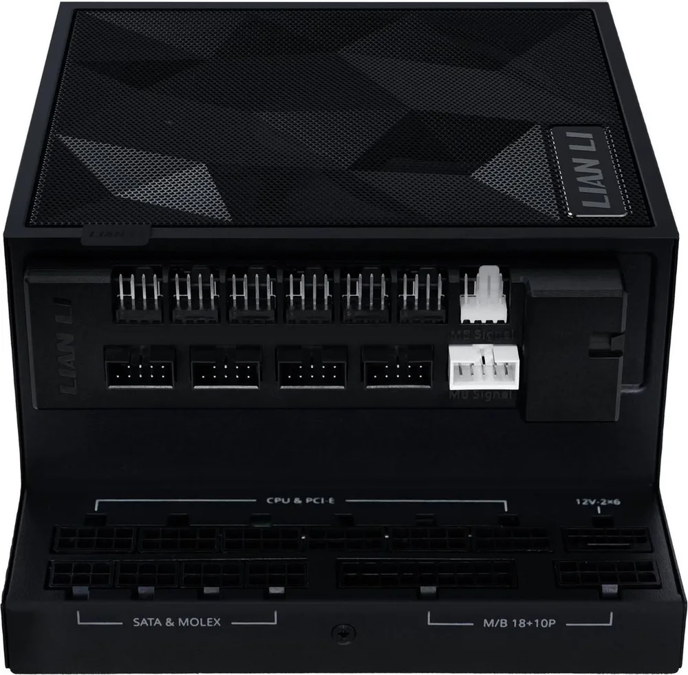 LIAN LI Edge 1000W Black 80+ Gold (with USB HUB), Fully Modular ATX PSU — εικόνα 2