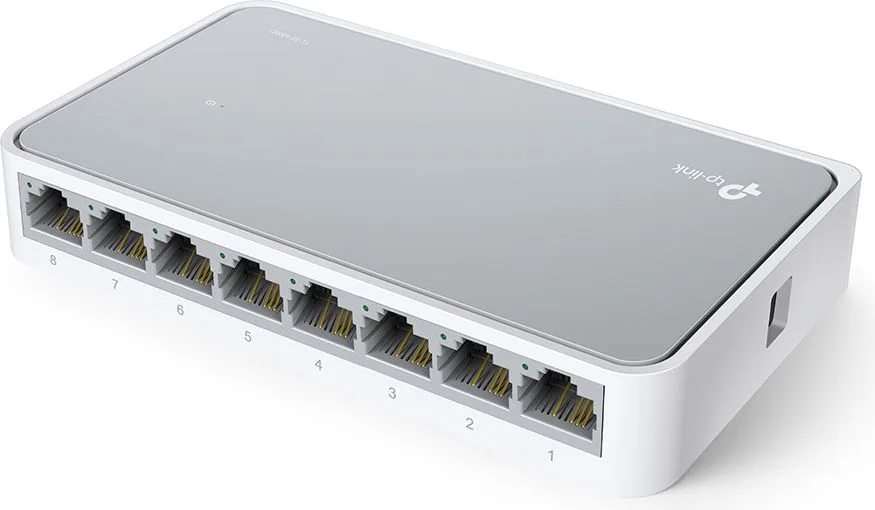 TP-LINK Desktop Switch TL-SF1008D, 8-port 10/100Mbps, V12.40 — εικόνα 2