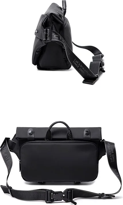 ARCTIC HUNTER τσάντα Crossbody YB00046 με θήκη tablet, 10L, μαύρη — εικόνα 6