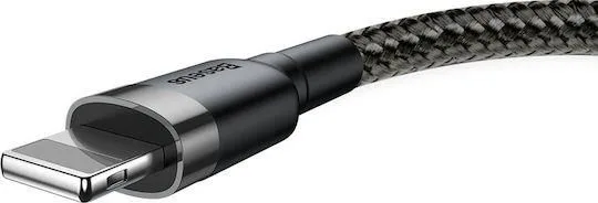 BASEUS Cafule καλώδιο φόρτισης, Lightning, 2A, 3M, γκρι μαύρο — εικόνα 2
