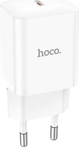 HOCO N27 φορτιστής Innovative, PD20W, 1 θύρα, λευκό