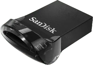 SanDisk Ultra Fit 128GB USB 3.2 Stick Μαύρο