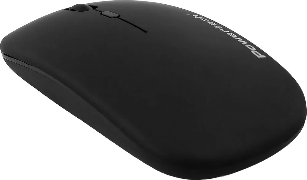 POWERTECH ασύρματο ποντίκι PT-1381, 2.4GHz & Bluetooth, έως 1600DPI, 500mAh, μαύρο — εικόνα 3