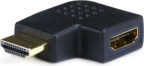 POWERTECH αντάπτορας HDMI CAB-H036, γωνιακός, 90° left