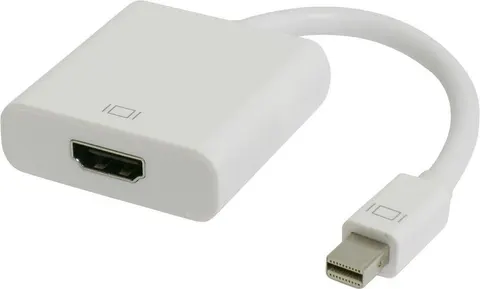 POWERTECH αντάπτορας mini DisplayPort σε HDMI CAB-DP036, 0.20m, λευκός