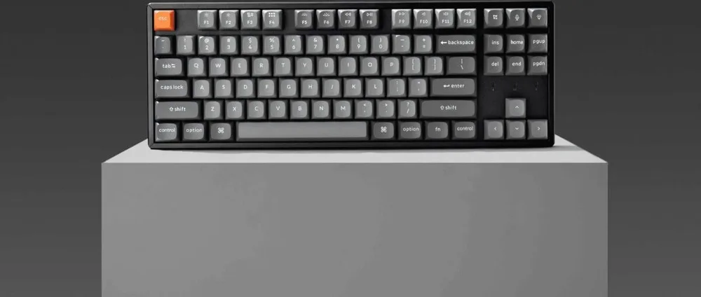 Keychron K8 Max (K8M-B4) QMK Wireless Mechanical Keyboard Banana Switch RGB 80% US Layout — εικόνα 6