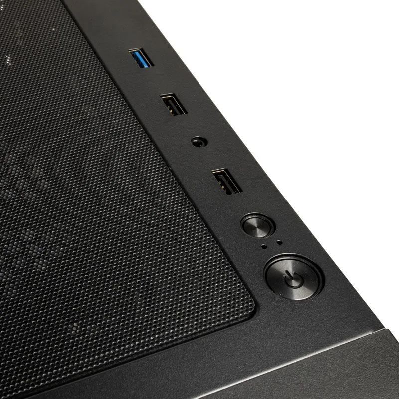 Kolink Observatory MX Glass ARGB Midi Tower Case - Black (with 5 ARGB fans - 2x140mm & 3x120mm) — εικόνα 7