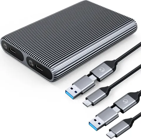 ORICO θήκη για 2x M.2 NVME SSD AM2C3-2N, 10Gbps, tool free, γκρι