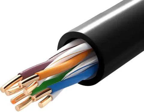 POWERTECH καλώδιο δικτύου CAB-N289, Cat 5e U/UTP, CCA 26AWG, 100m, μαύρο