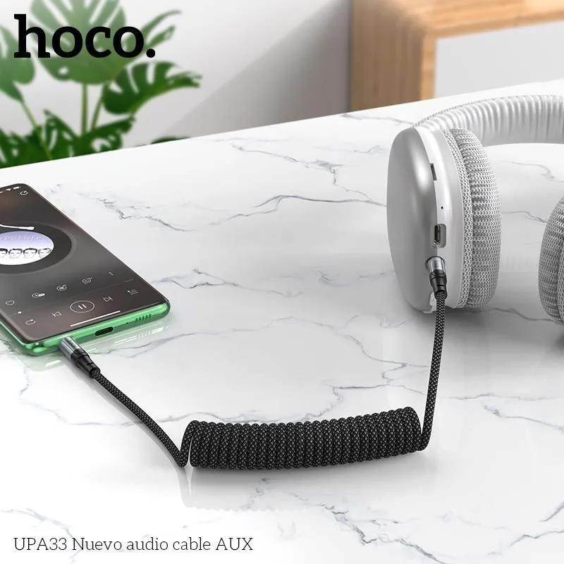 HOCO UPA33 Nuevo καλώδιο AUX μαύρο — εικόνα 5