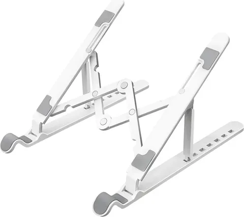 ORICO πλαστική βάση για laptop PFB-A23, 11-17", foldable, πλαστική, λευκή