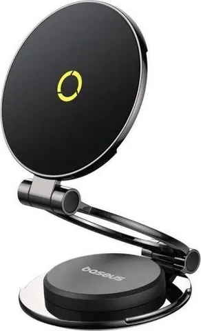 BASEUS Magpro Series II, ΜΑΓΝΗΤΙΚΗ βάση ΑΥΤΟΚΙΝΗΤΟΥ, Stick-ON, 360° ΠΕΡΙΣΤΡΟΦΗ, Κοsmικο μαύρο