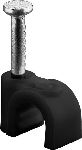 GOOBAY ρόκα στήριξης καλωδίων 64678, 5mm, μαύρο, 100τμχ