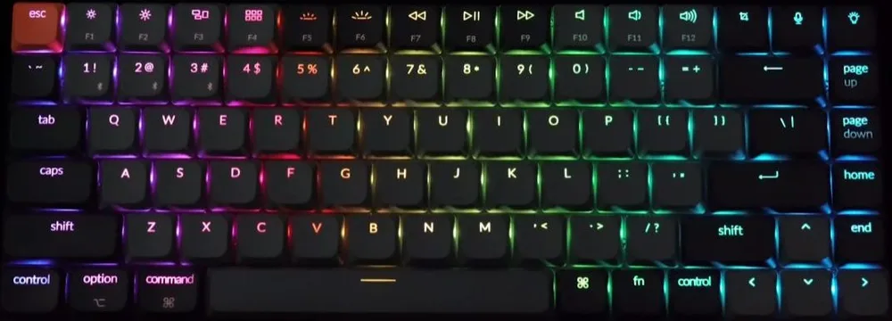 Keychron K3 V3 (K3X-B1) QMK Wireless Mechanical Keyboard Red Switch RGB 75% US Layout — εικόνα 8