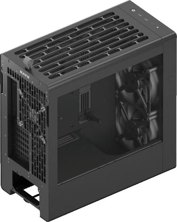 HAVN BF 360 Flow Black with 180mm fans - premium ATX mid-tower — εικόνα 5