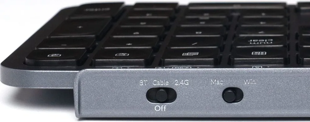 Keychron B6 Pro (B6P-K8) Ultraslim Wireless BT Keyboard ZMK Online customizen-Ivory White 100% US — εικόνα 5