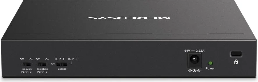 MERCUSYS Desktop Switch MS110CMP, 8x 10/100Mbps PoE+, 2x Gigabit, Ver. 1.0 — εικόνα 3