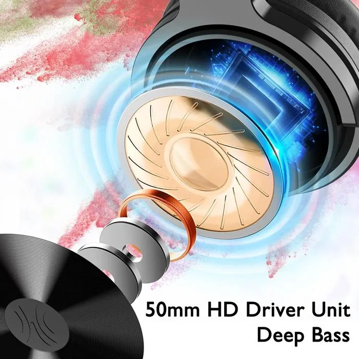 ONEODIO headphones Studio Pro M, ενσύρματα/ασύρματα, Hi-Fi, 50mm, μαύρο — εικόνα 5