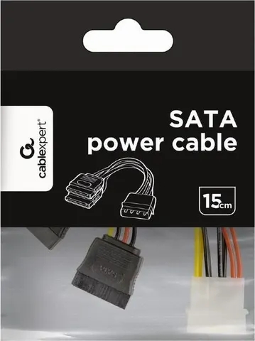 CABLEXPERT καλώδιο τροφοδοσίας Molex TO 2 x SATA